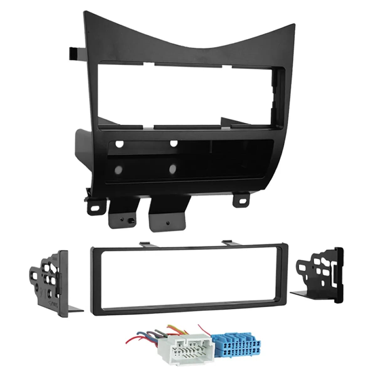 Turbokits; Radio Installation Kit; Incl. Instructions/Hardware/Built-In Under-Radio Pocket/Harness; For Iso Mount Using Iso Mounts/Trim Ring; Recessed Din Opening;