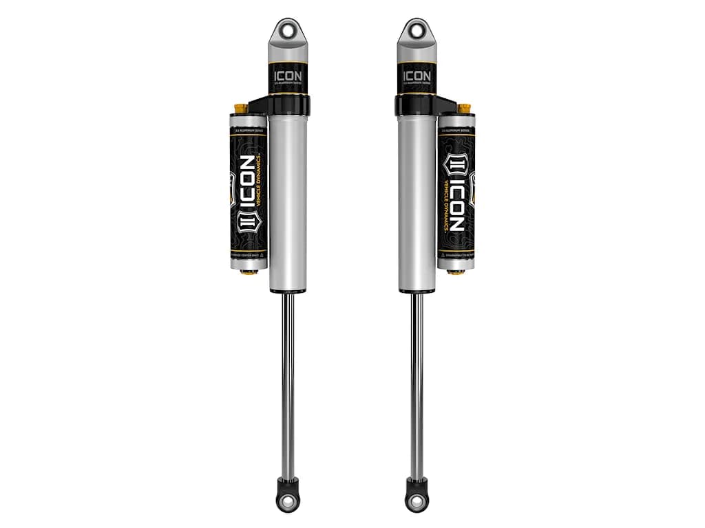 ICON 2001-Up GM 2500/3500 HD, 6-8” Lift, Rear 2.5 VS Piggyback/CDCV Shocks, Pair