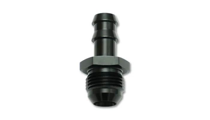Vibrant Performance - 11208 - Male AN to Hose Barb Straight Adapter Fitting; Size: -8AN Hose Size: 1/2 in.