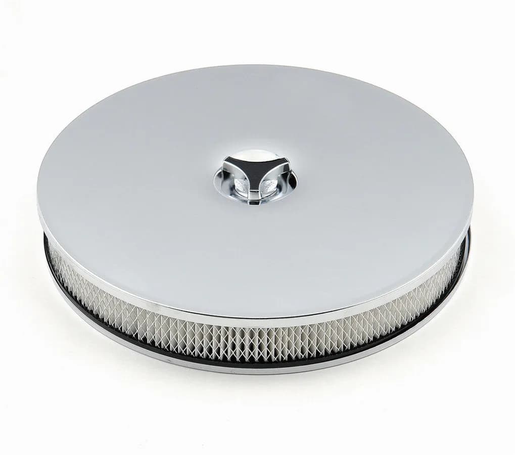 14in Chrome Air Cleaner