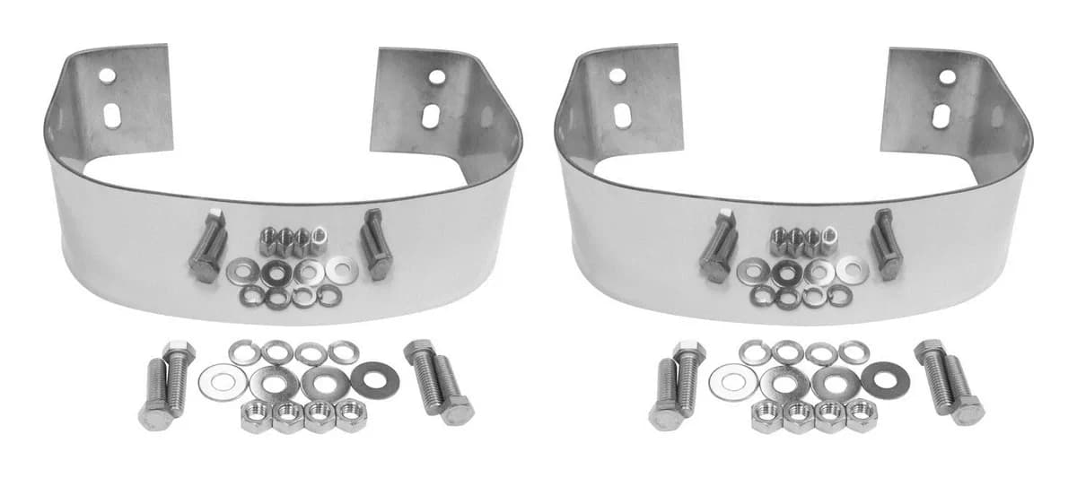 Bumperette Kit 1987-1995 YJ Wrangler;1976-1983 CJ-5;1976-1986 CJ-7;1981-1986 CJ-8;