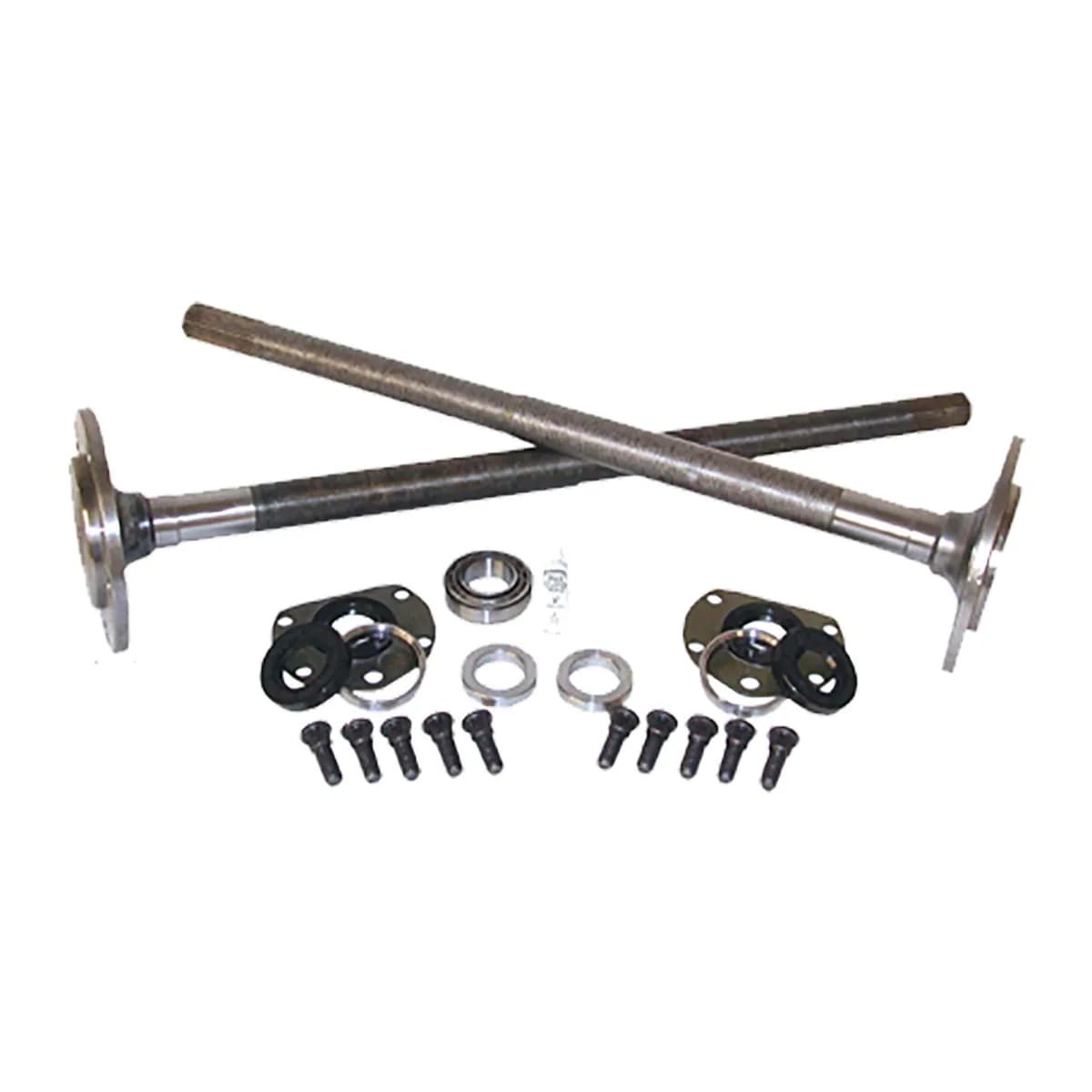 One Piece Axle Kit Model 20 '76-'79 CJ7 Quadratrack W/Bearings 29 Spline Quadratrack 76-79 CJ7 One Pc. M20 W/Bearings Jeep Kit 29 Spline (Not W/Ected) Yukon Gear