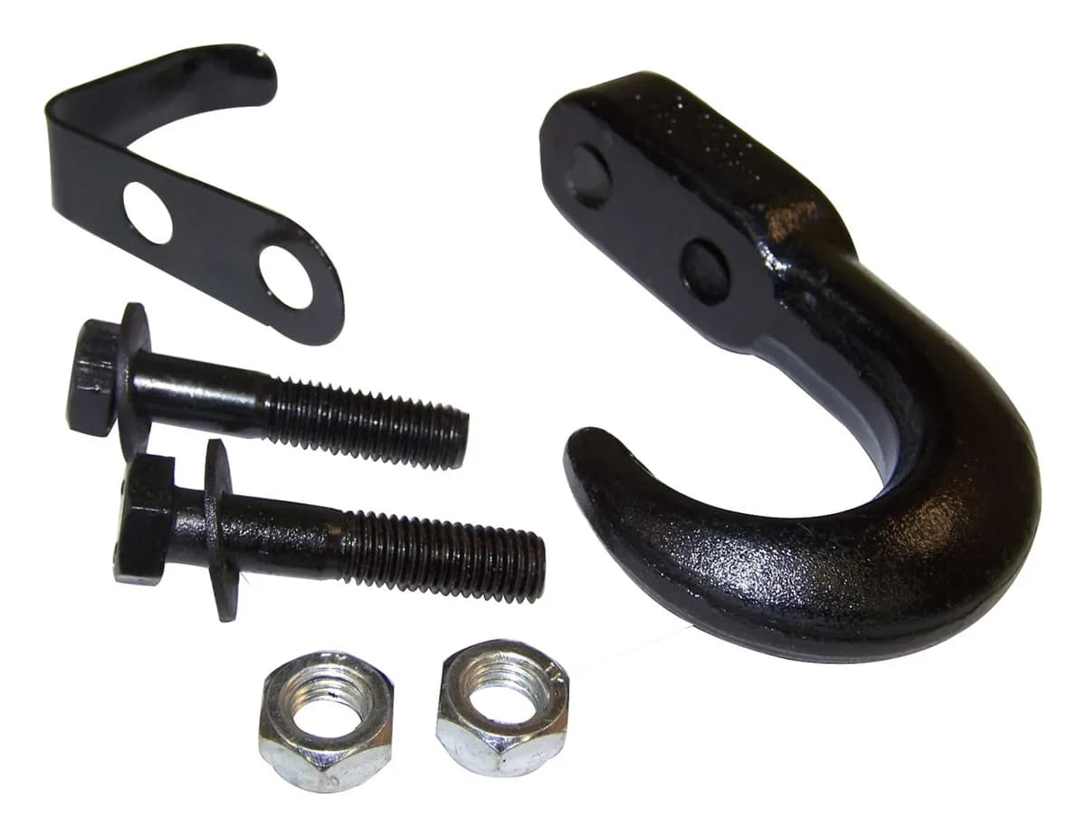 Tow Hook Kit 1955-1983 CJ-5;1955-1975 CJ-6;1976-1986 CJ-7;1981-1986 CJ-8;