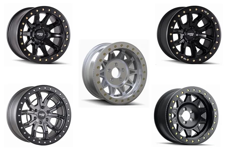 Dirty Life Beadlock Wheel Package - JT/JL/JK