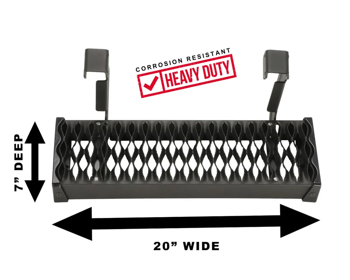 CARR - 134031-1 - MAXgrip Side Step; Assist/Side Step; XP3 Black Powder Coat; Single