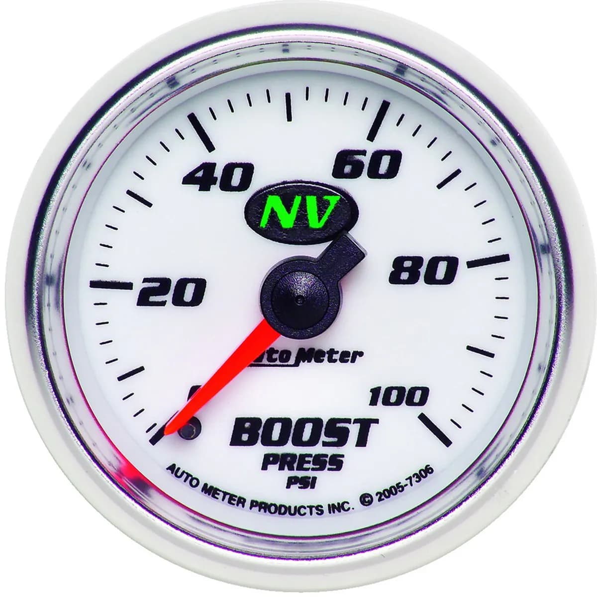 Gauge, Boost, 2 1/16", 100psi, Mechanical, NV