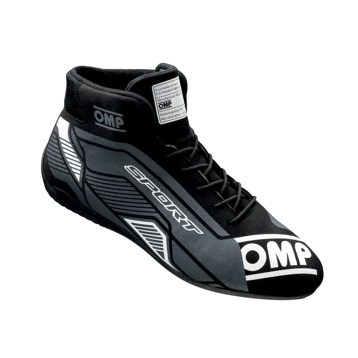 Omp Sport Shoes Fia 8856 -2018 Black / White Sz.