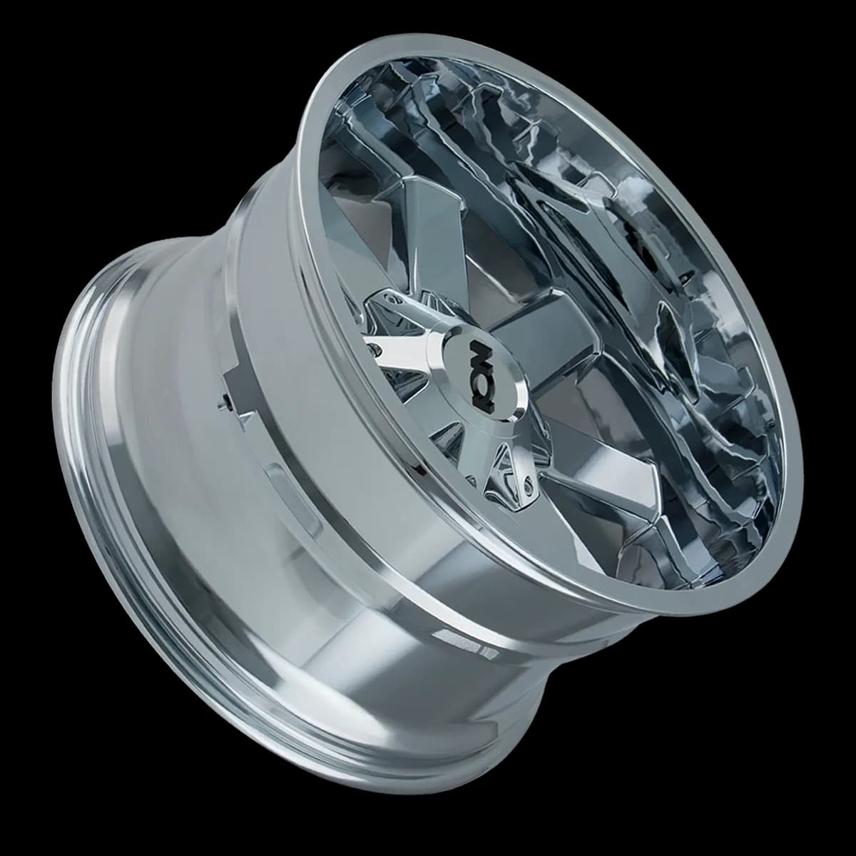 Cast Aluminum Wheels 141 CH 20x10 Chrome 6 On 135/6 On 139.7 Bolt Pattern -19 Offset ION Wheels