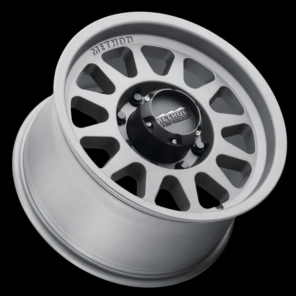 Aluminum Wheels 17x9 Bead Grip MR704 Bolt Pattern 8 On 170 Offset 18 Lip Size 1.77 Titanium SL Method