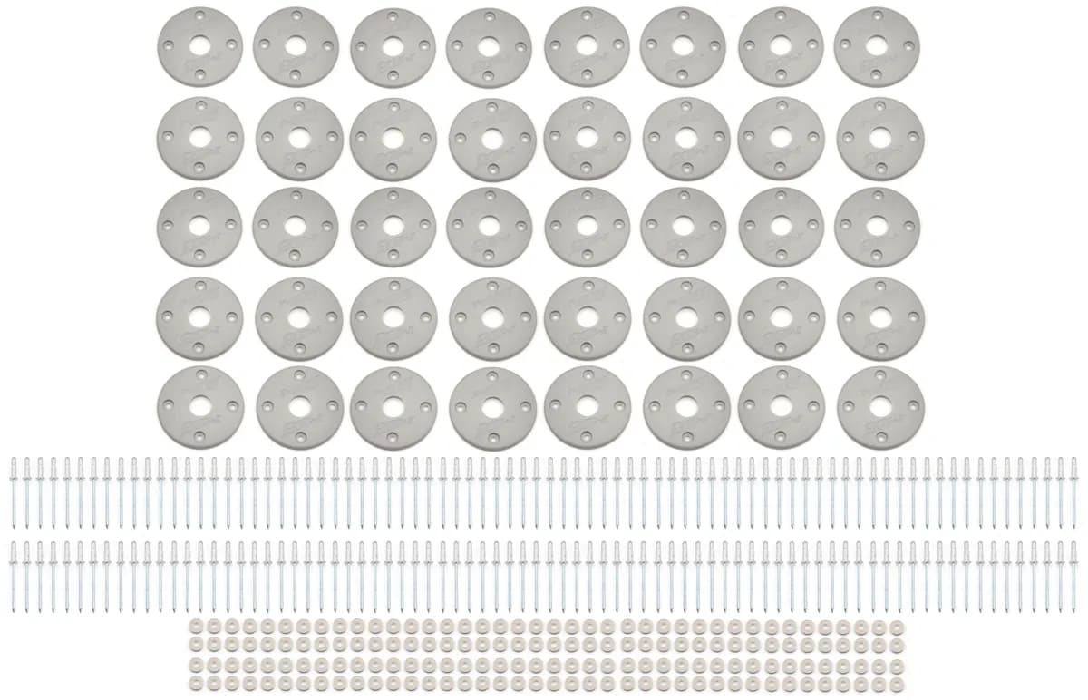 Scuff Plate Plastic Gray 40-Pack MD3