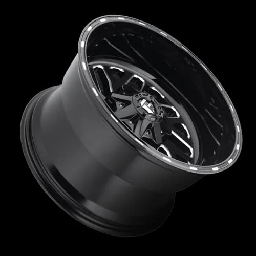 Aluminum Wheels 20X12 Triton D581 5 On 114.3/5 On 127 Gloss Black/Milled 78.1 Bore -43 Offset Mesh Spoke Fuel Off Road Wheels