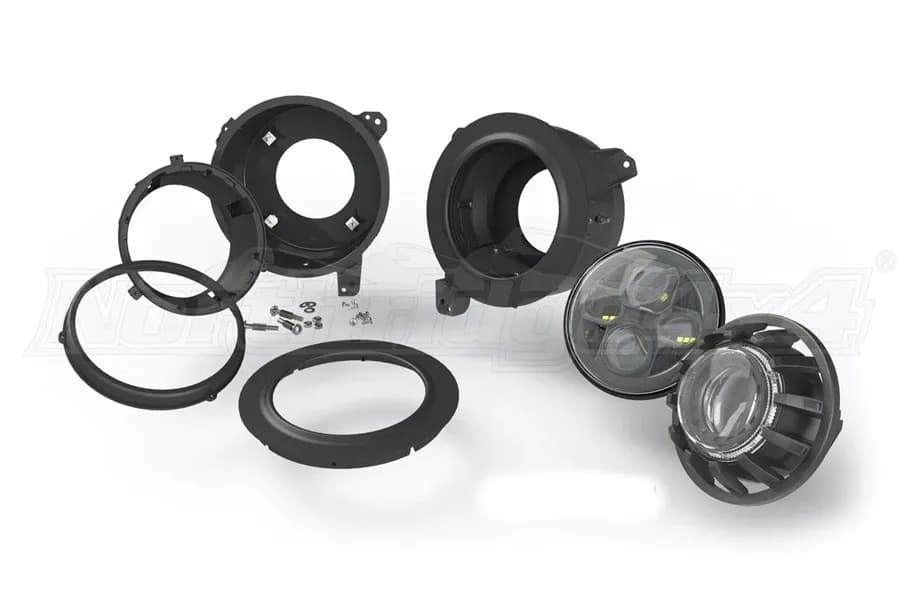 Morimoto Wrangler JL/JT: 7in LED Headlight Adapters (Pair)