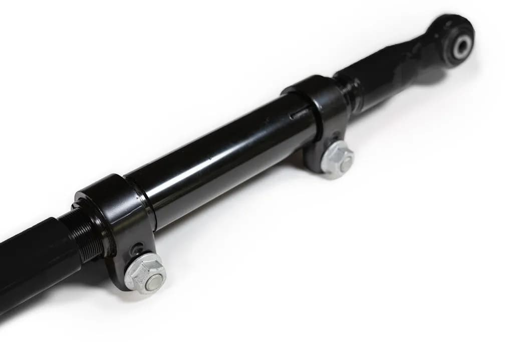 Jeep Rear Adjustable Track Bar Yeti XD Black For 07-18 Wrangler JK Steer Smarts