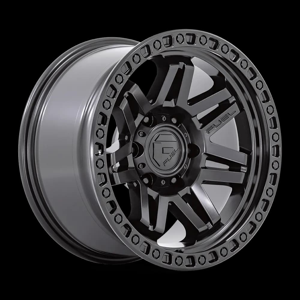 D813 17x9 6x5.5 Drk-Blue Blk-Rg -12mm