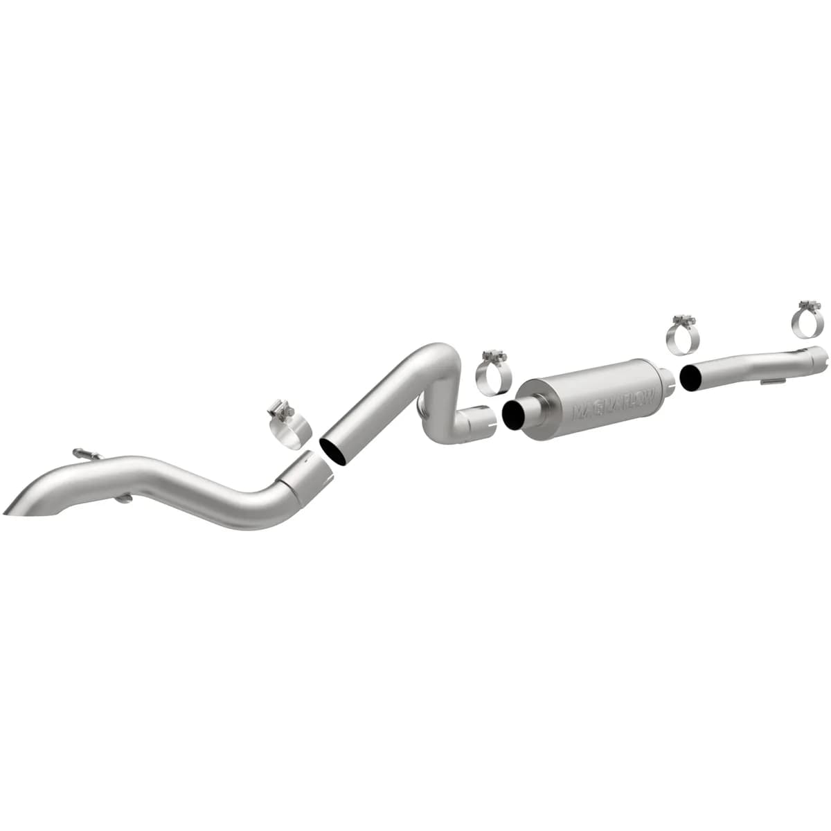 MagnaFlow® 2007-2011 Jeep Wrangler 3.8L Rock Crawler Series™ Cat-Back Performance Exhaust System 15238