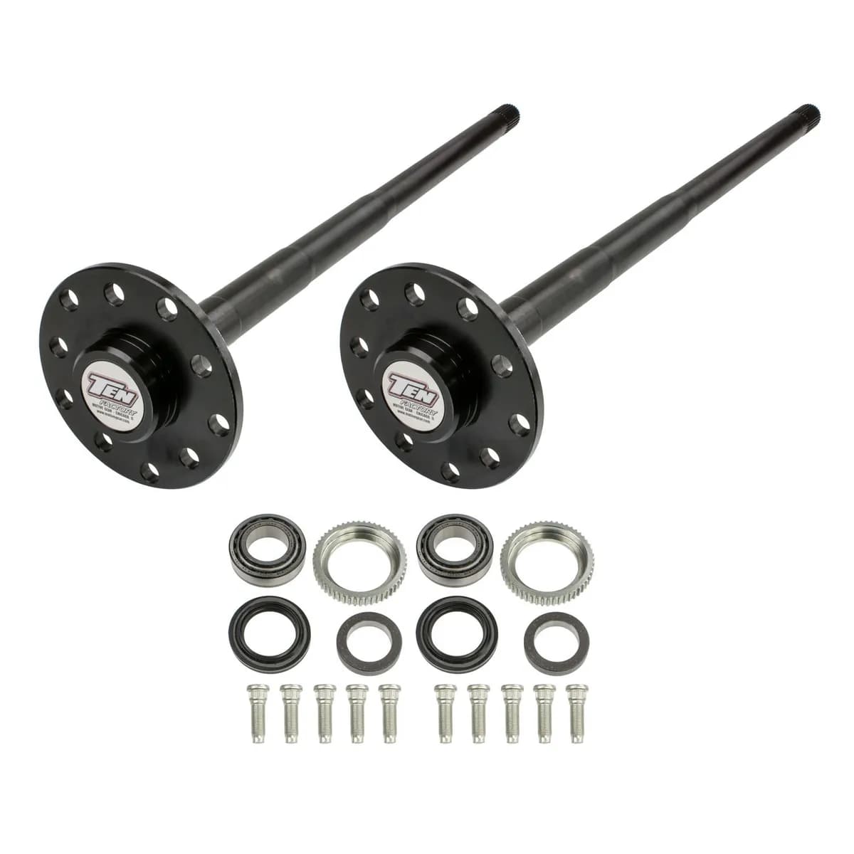 Rear Chromoly Axle Kit for Dana 44 JK Differential Left (Driver) and Right (Pass