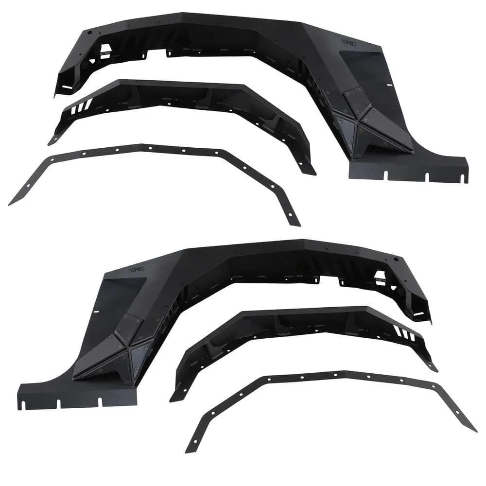 XRC Gen 2 Front Armor Fenders - Textured Black (07-18 JK/JKU)