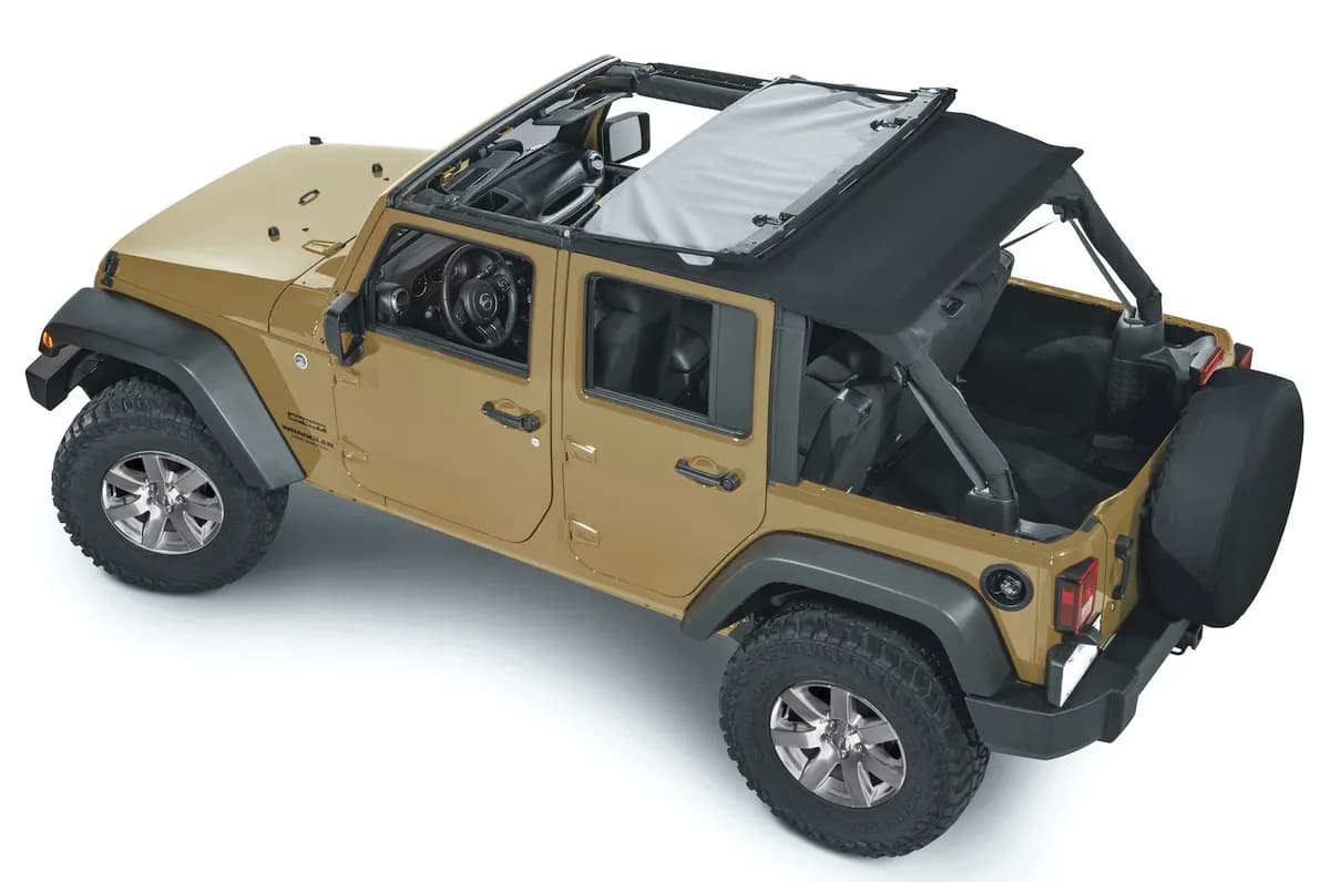 Top, Slant Back Kit 2007-2018 4 Door