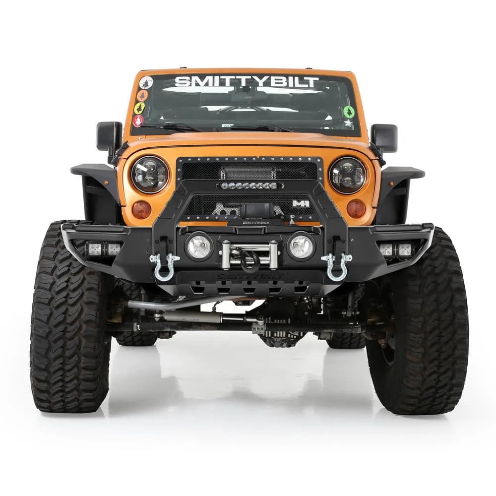 0718 Wrangler Jk; 18c Wrangler Jl; 20c Gladiator Stryker Front Bumper (Center Section Only)