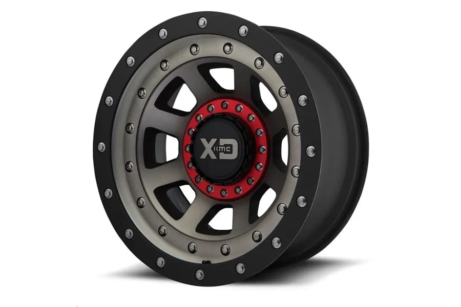 XD Series Wheels XD137 FMJ Series Wheel 17x9 5x5 12mm Offset Satin Black Dark Tint - JT/JL/JK