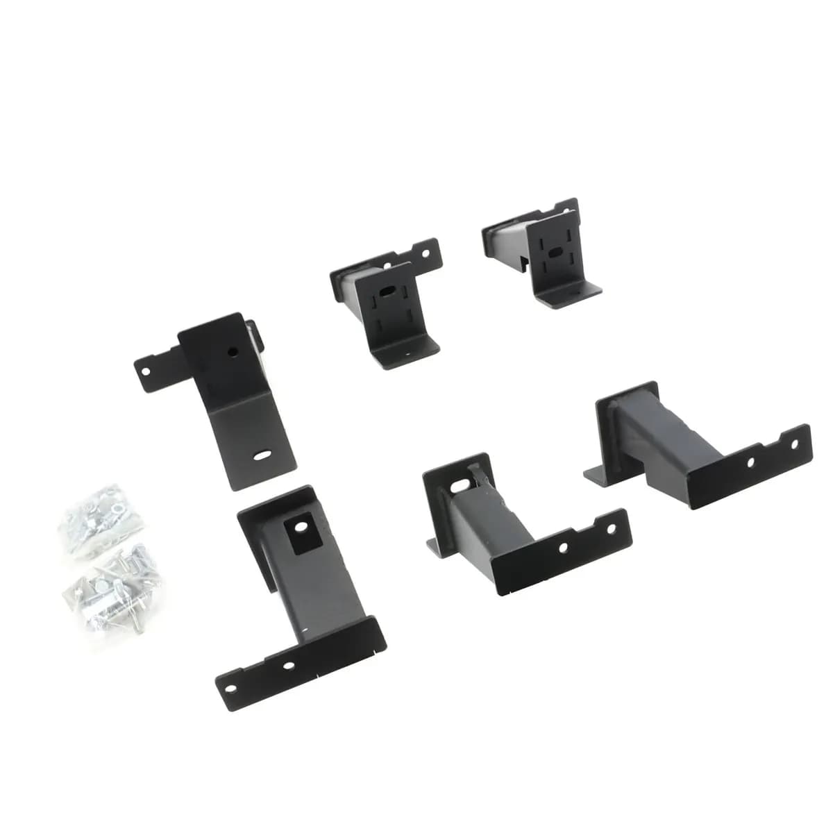 Realtruck (Go Rhino) Dominator Xtreme Frame Slider - Mounting Brackets Only 2016-2023 Toyota Tacoma; Double Cab