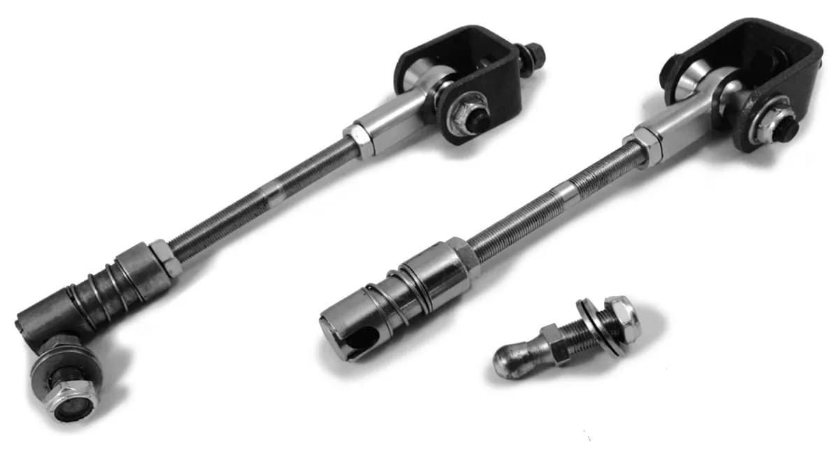 Suspensions 1997-2006 Sway Bar End Links Front, 2 Inch Lift, Quick Disconnectd