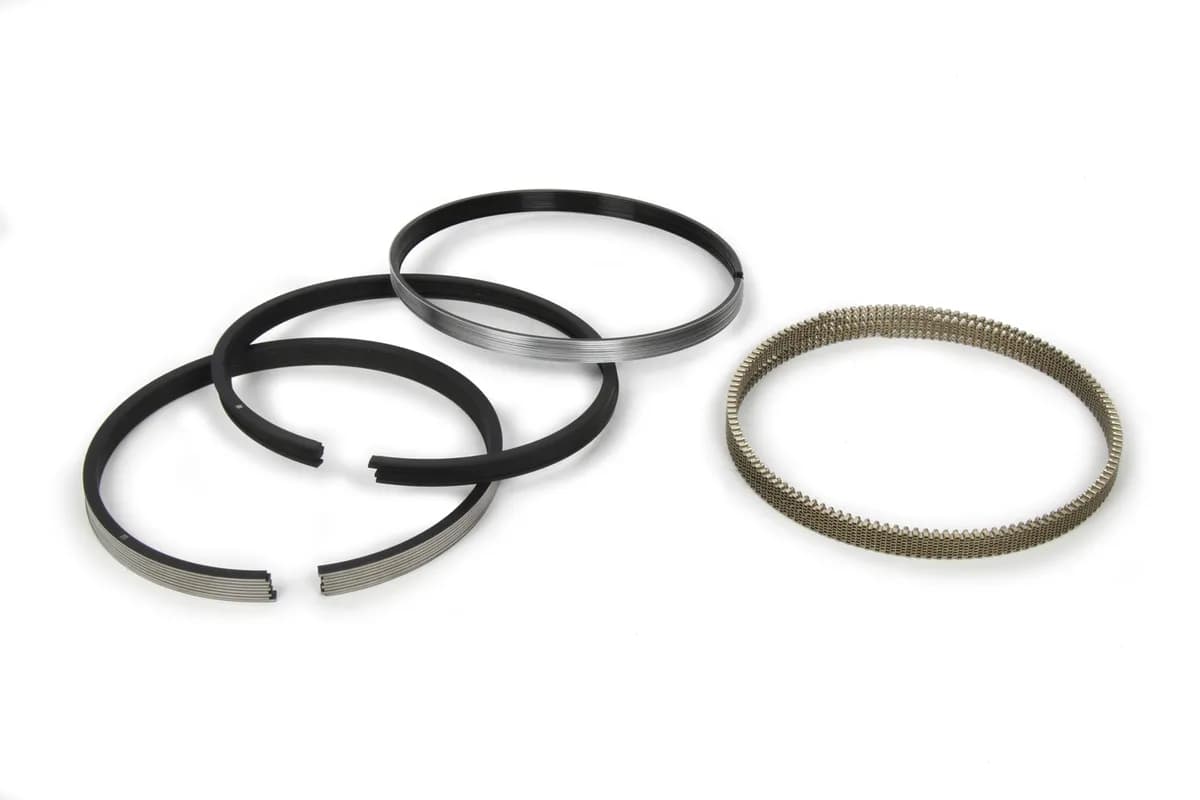 Mahle Motorsport 4130MS-15 Ring (set) - 1.5mm, 1.5mm, 3.0mm Standard Tension +.005 File Fit Rings