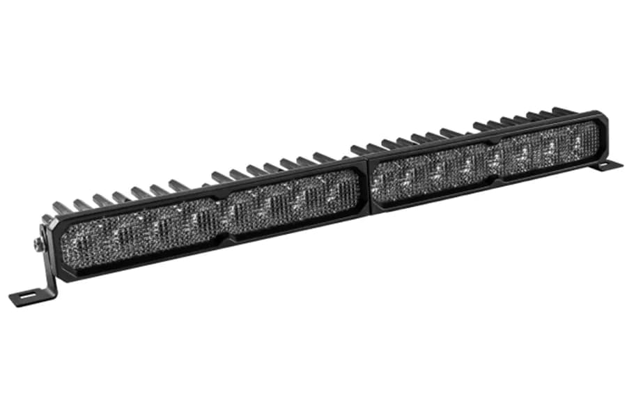Diode Dynamics SS20 Pro LED Light Bar, White - Flood (Multi-Color Backlight)