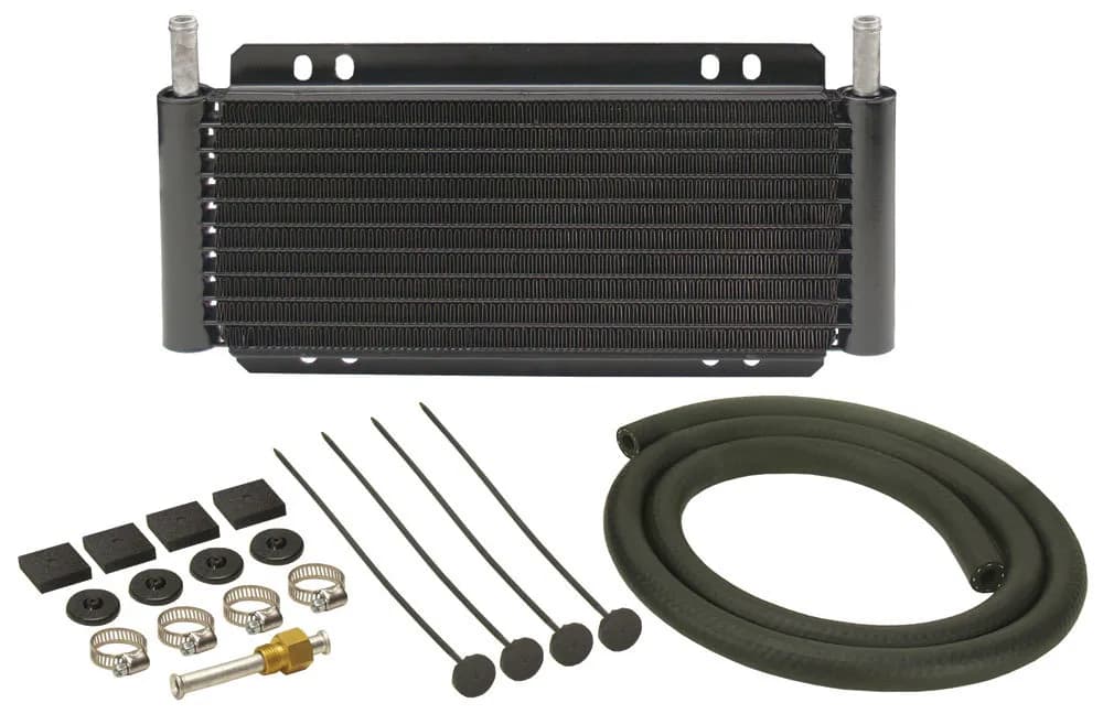 9 Row Series 8000 Plate & Fin Transmission Cooler Kit, 11/32
