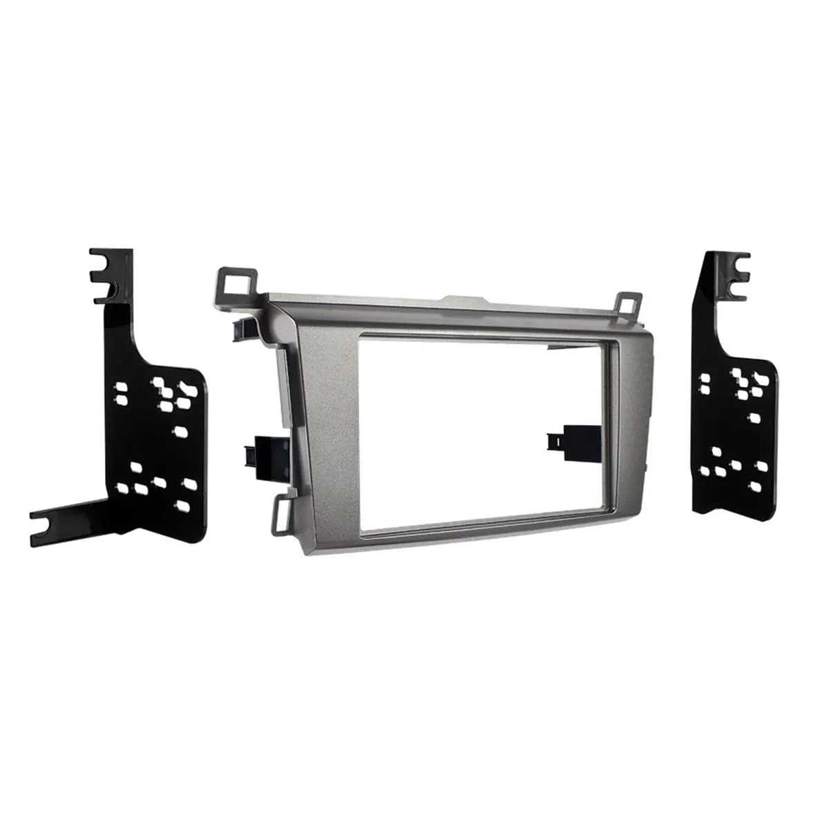 Custom Fit Mounting Kit; Double DIN Radio Provision; Incl.: Radio Trim Panel/Radio Brackets/Clip Legs/Screws;