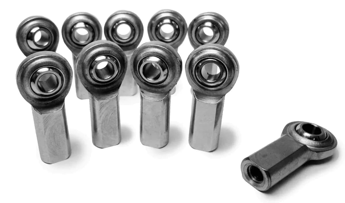 Steinjäger Inch Female Rod Ends Steel Housing, Bronze Race 7/16-20 RH 10 Pack