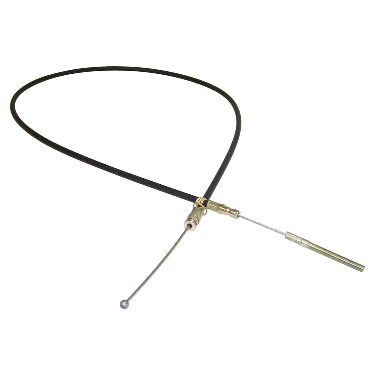 Parking Brake Cable 1953-1968 CJ-3B w/ 9" Brakes;1955-1965 CJ-5 w/ 9" Brakes1955-1965 CJ-6 w/ 9" Brakes;1966-1971 CJ-6 w/ 10" Brakes;1966-1971 CJ-6 w/ 10" Brakes;