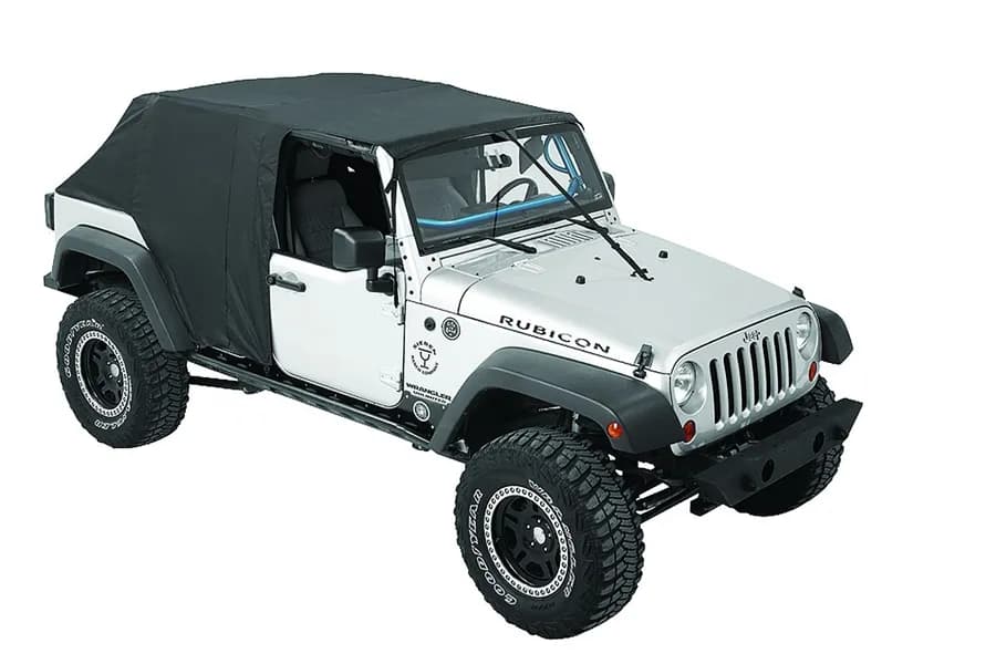 Bestop Emergency Soft Top, Black - JK 4Dr