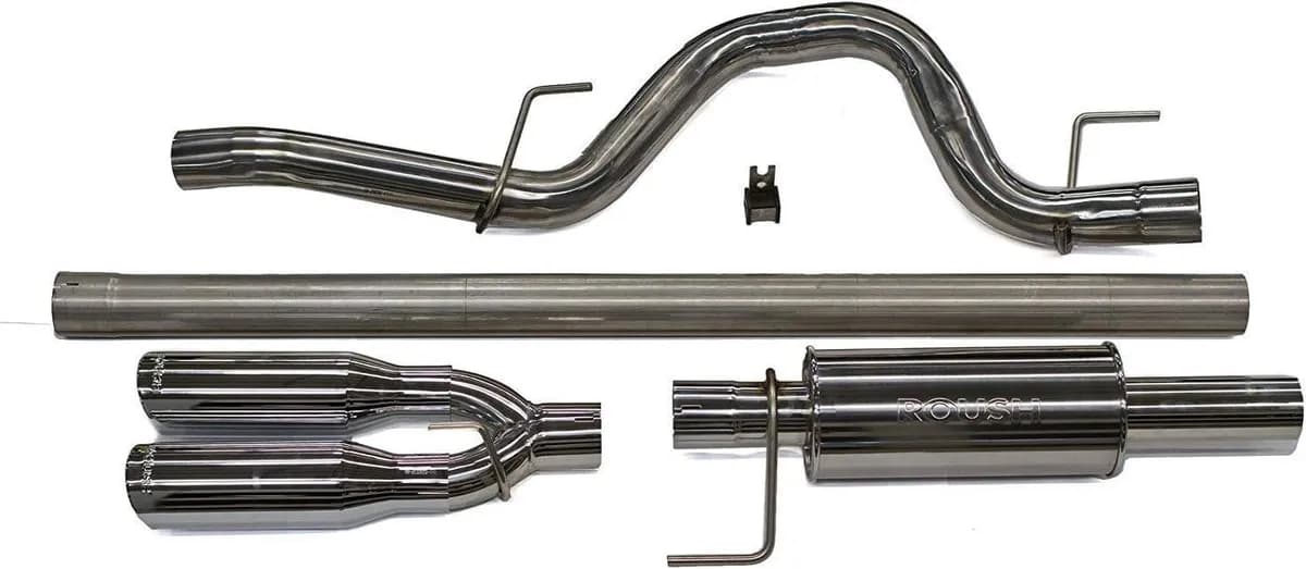 2011-2014 Roush F-150 Exhaust - 6.2L /5.0L/3.5L Rear Exit