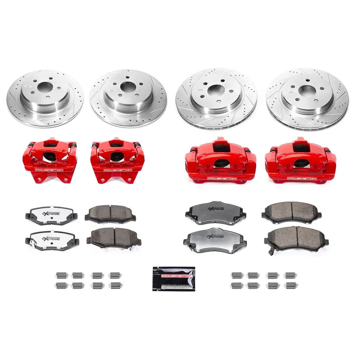 Big Brake Conversion Kit Jeep Wrangler 2007-17, Jeep Wrangler JK 2018 - Front And Rear