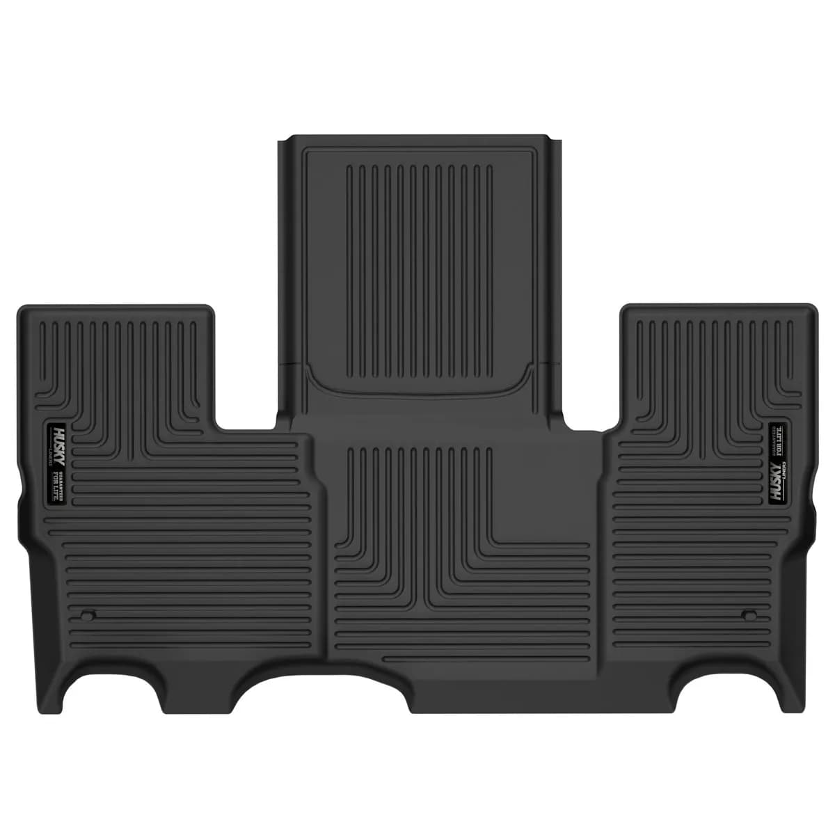 X-Act 3rd Seat Floor Liner Black 2022-2022 Jeep Wagoneer 2nd Row Bucket Seats 1 pc Front