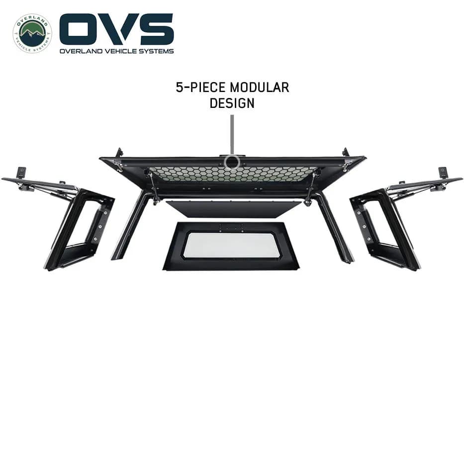 24c Toyota Tacoma 5ft Bed Expeditiontruck Cap W/Full Wing Drs/Frt&rear Windows