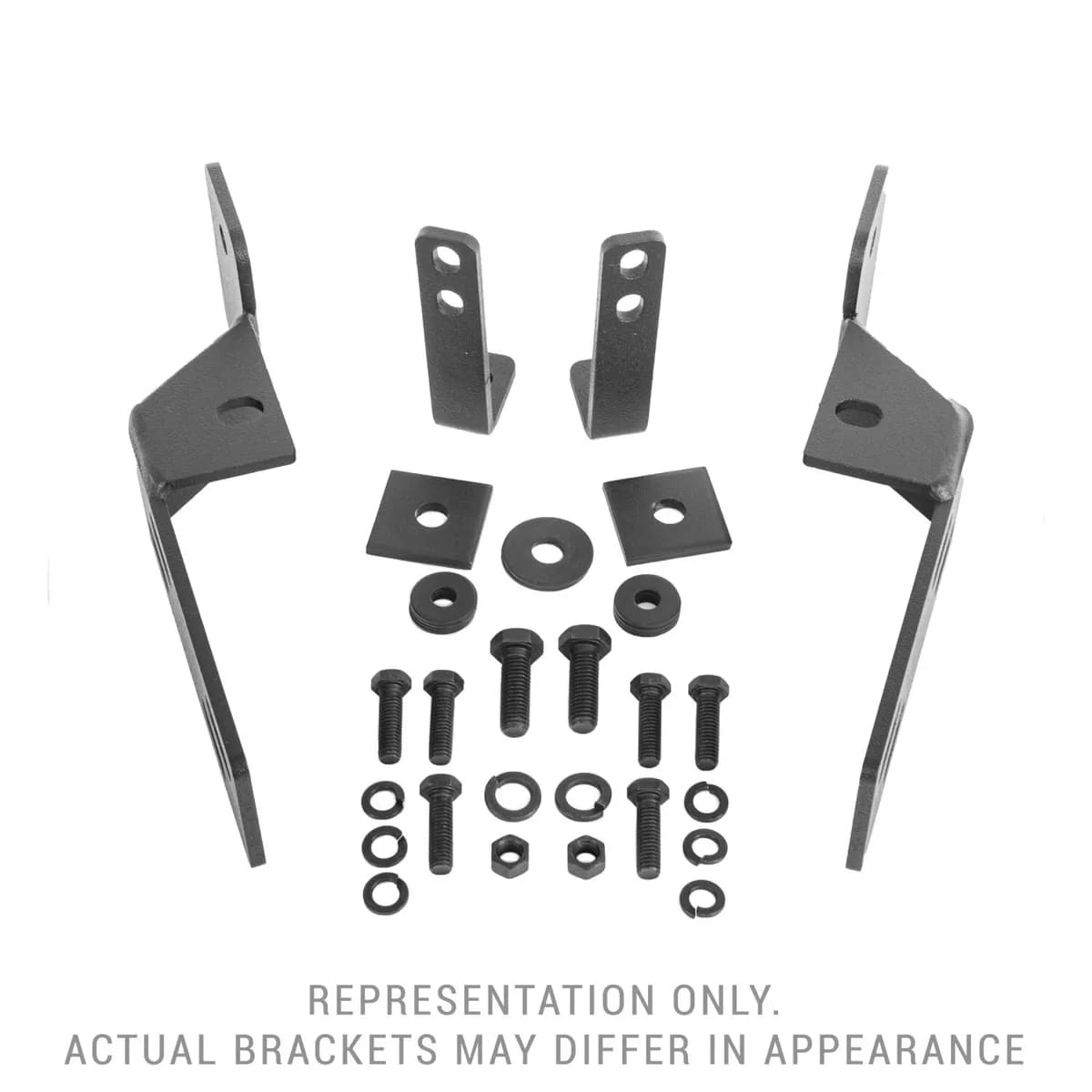 Go Rhino 566560TK - RC4LR & RC3 LR - Mounting Brackets Only - Textured Black