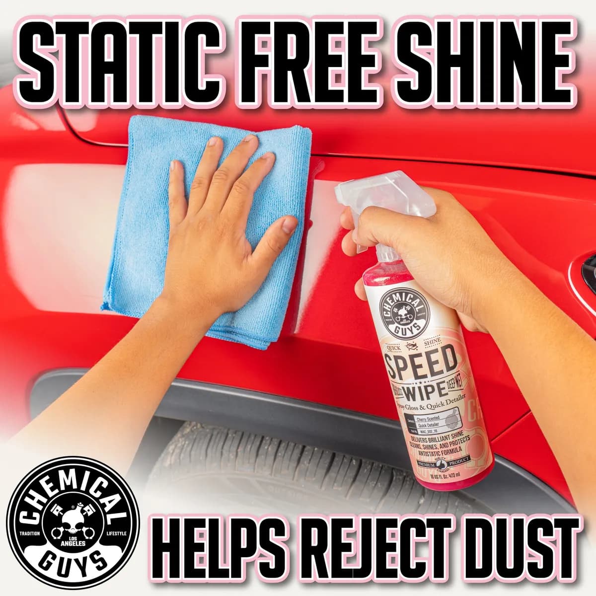 Speed Wipe Spray & Streak Free Quick Shine (Anti Static) (1 Gal)