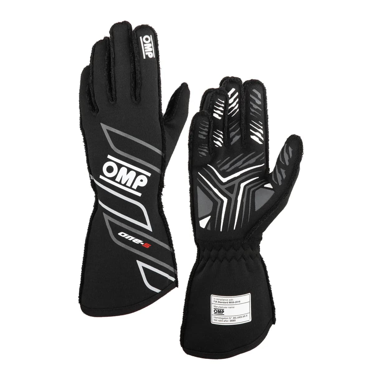 One-S Gloves My2025 Fia 8856-2018 Black Sz. m