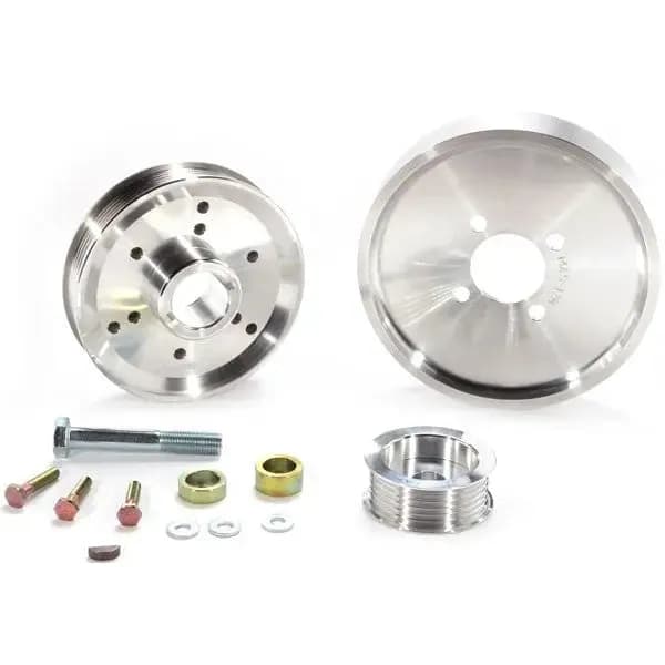 Bbk Mustang Gt/00-01 Cobra 3 pc Under Drive Pulley Kit (Aluminum)