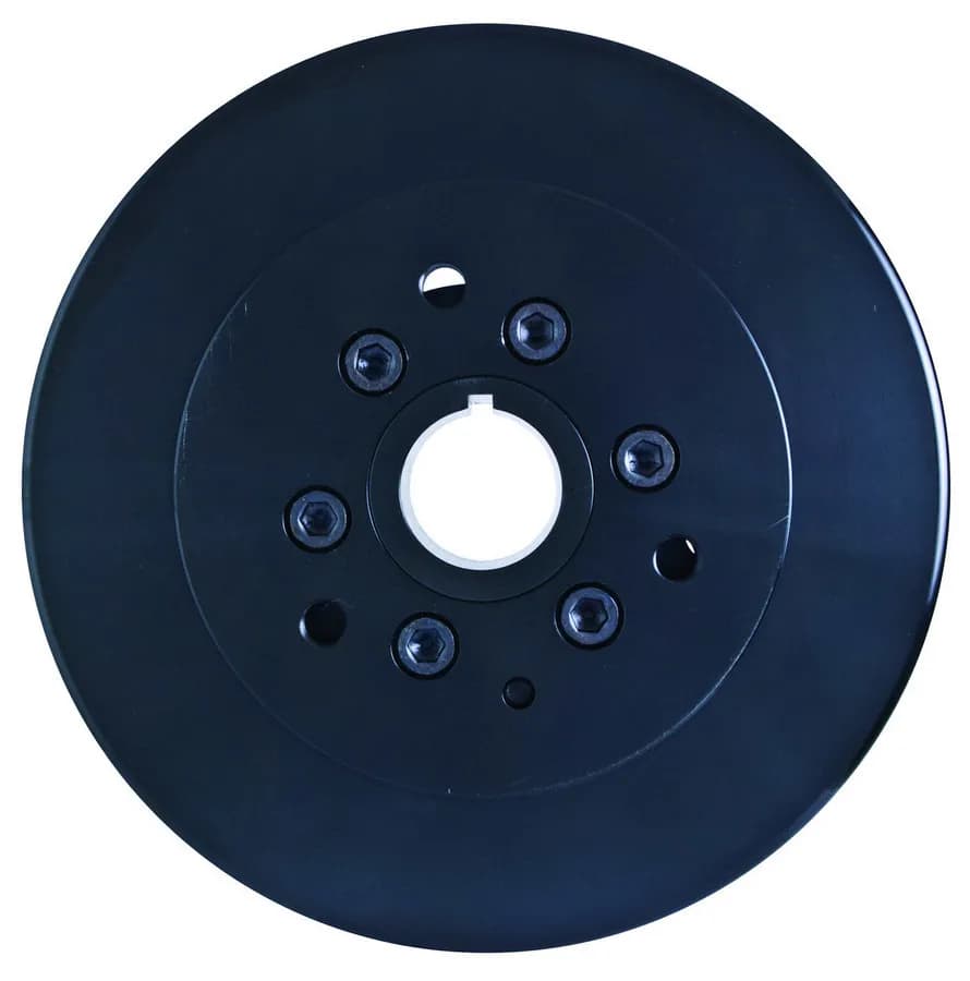 Chevy Small Blocks V8 400 Cid External Balance Steel Black Zinc Finish O.D. 7-14 In. Performance Damper