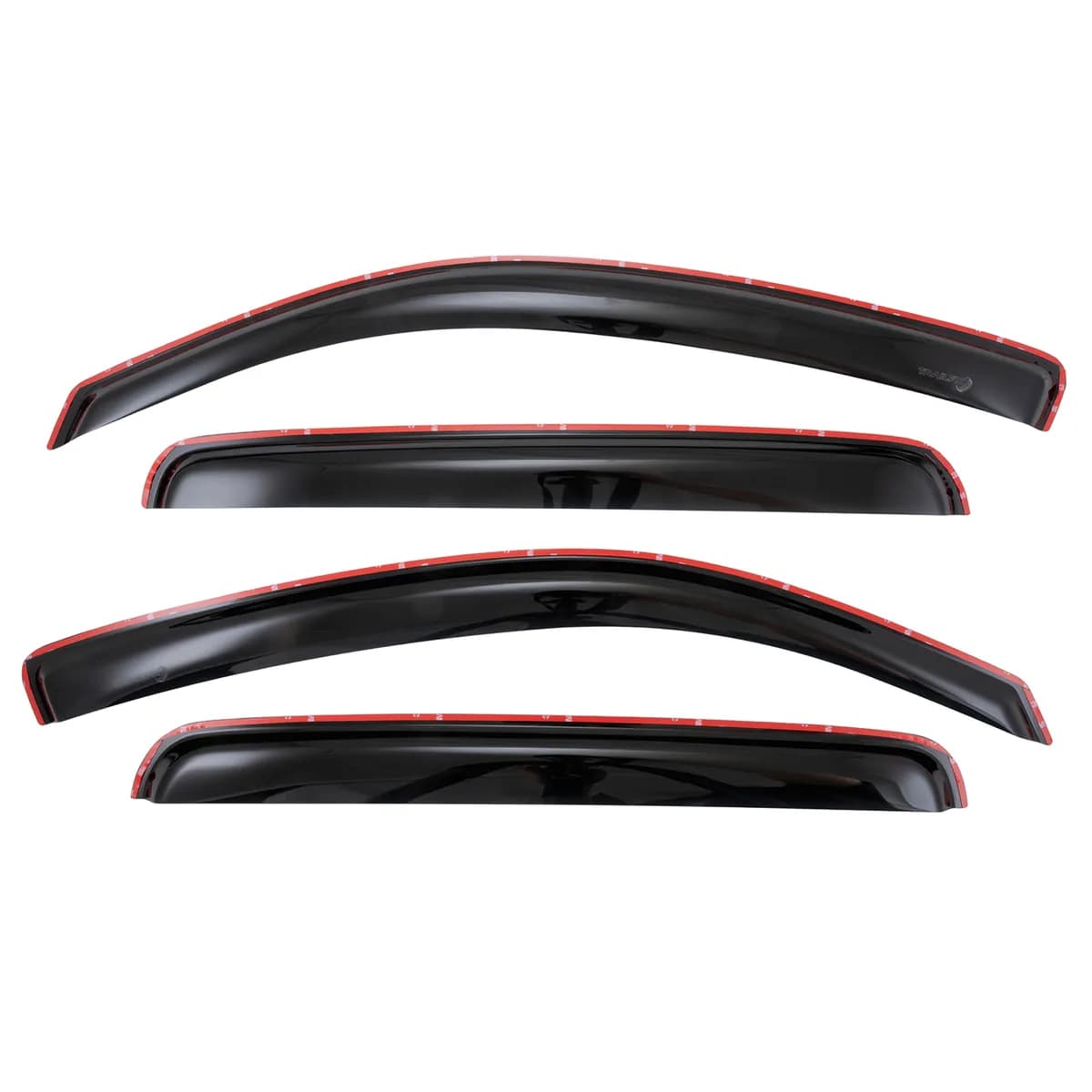 Tfx Inchannel Wndw Vents Smoke 4pc