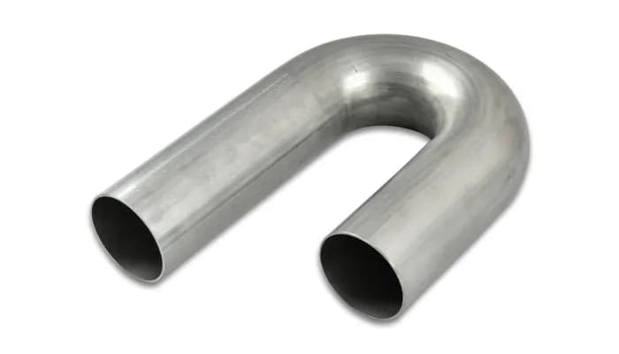 180 Degree Stainless Steel Bend; 2.5 in. OD; 2.5 in. Centerline Radius; 4.5 in. Leg Length From Tangent; 304 Stainless Steel;