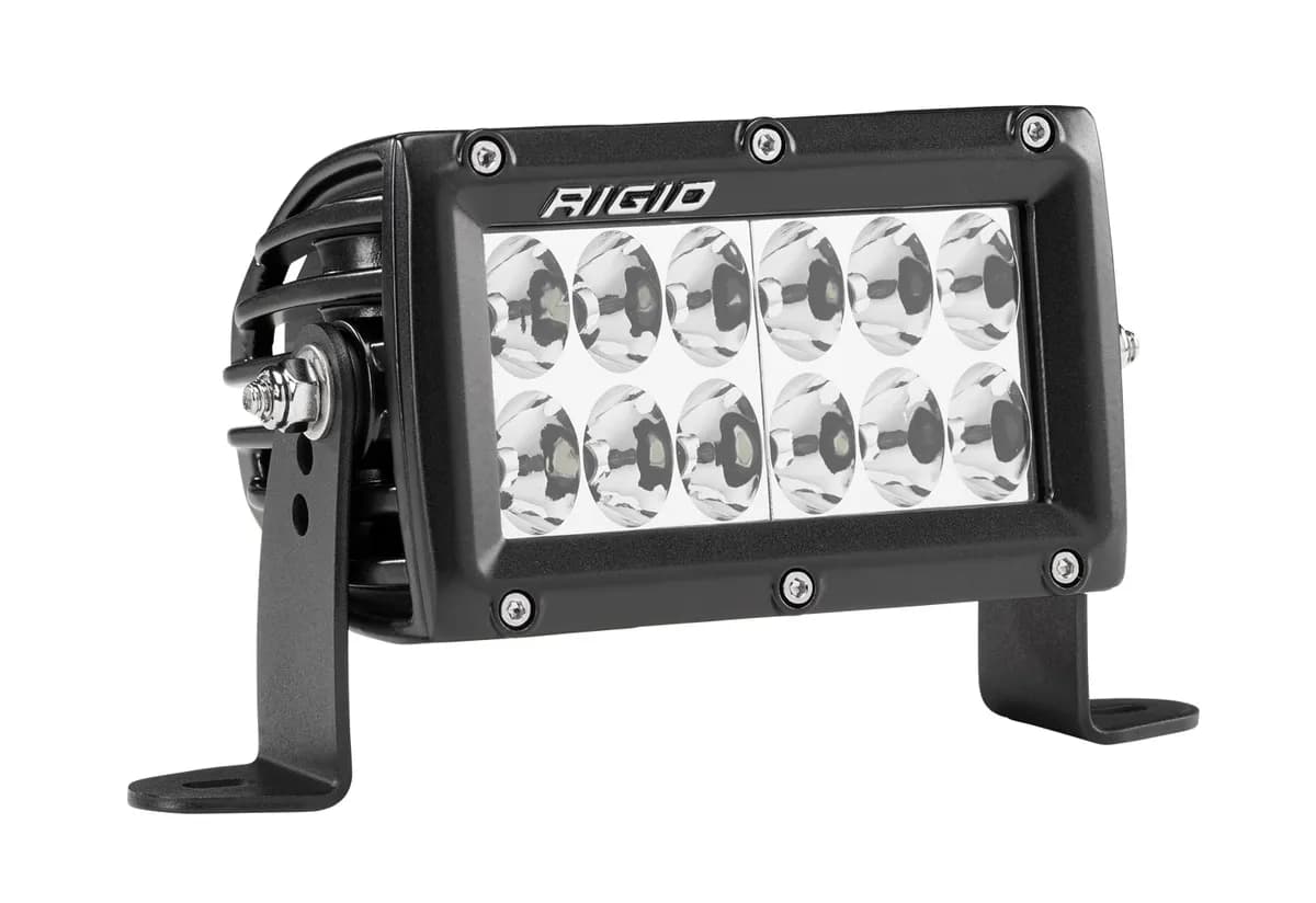 Rigid E-Series Pro LED Light, Driving Optic, 4 Inch, Black Housing
