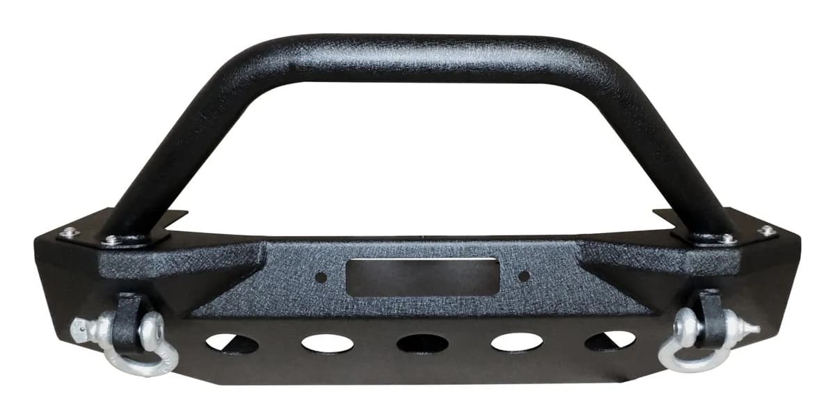 Stubby Front Winch Bumper For 2018+ Jeep JL Wrangler And JT Gladiator