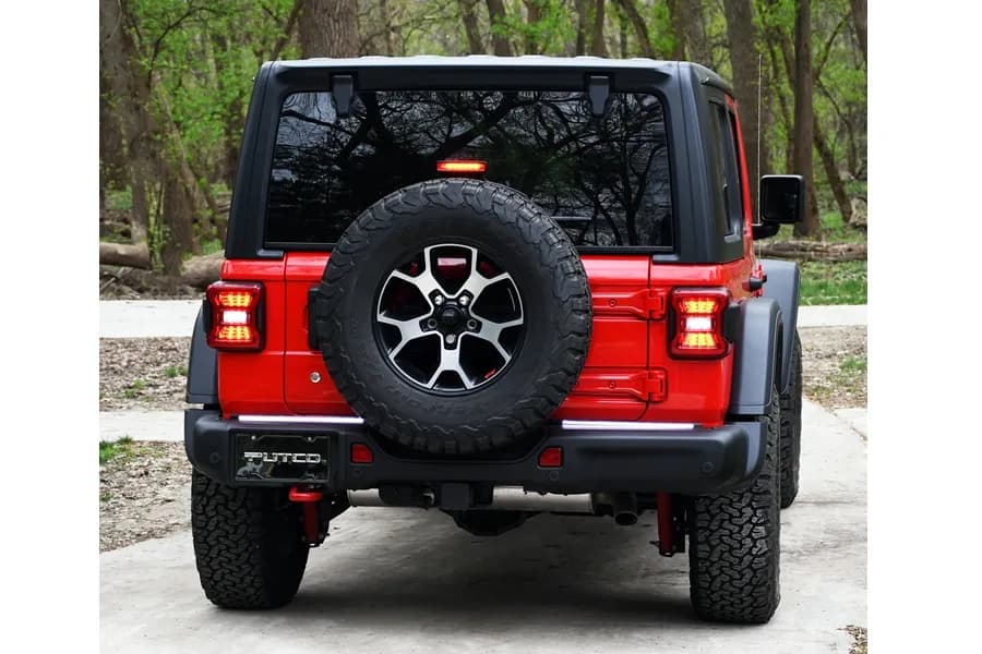 "18"" Direct Fit Blade Kit w/ Amber Turn Signals for / JEEP JK 2009-2017 / JEEP JL 2018-2022"