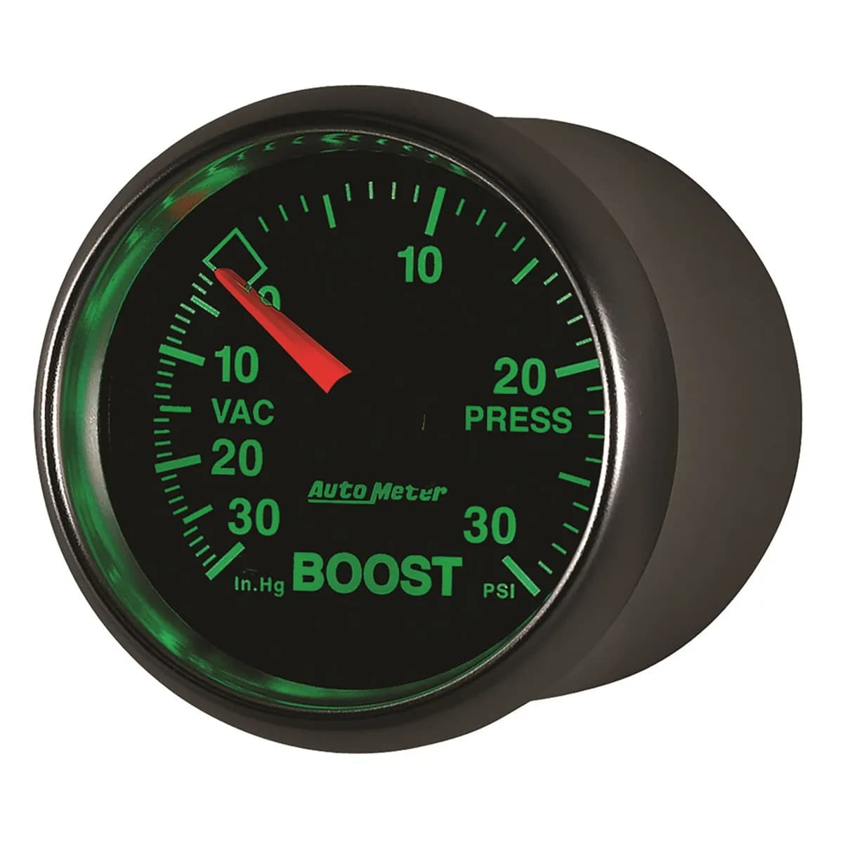 Gauge, Vac/Boost, 2 1/16", 30inHg-30psi, Mechanical, GS