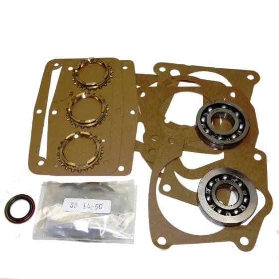 T14 m t Bearing Kit 67- 75 3spd w Synchros T14 m t Bearing Kit 67- 75 3spd w Synchros
