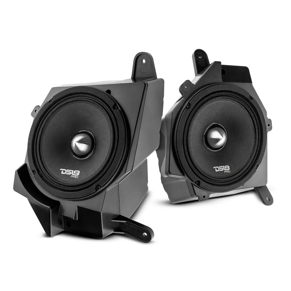 "Jeep JL/JLU/JT Loaded 6.5"" Dash Enclosure JT Left and Right (PRO-FR6NEO Included) 225 Watts Rms"